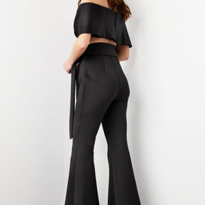 Jovani 09726 Long Formal High Waist Jumpsuit