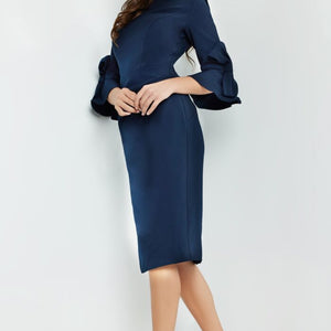 Jovani 09775 Short Evening Ruffle Cocktail Dress