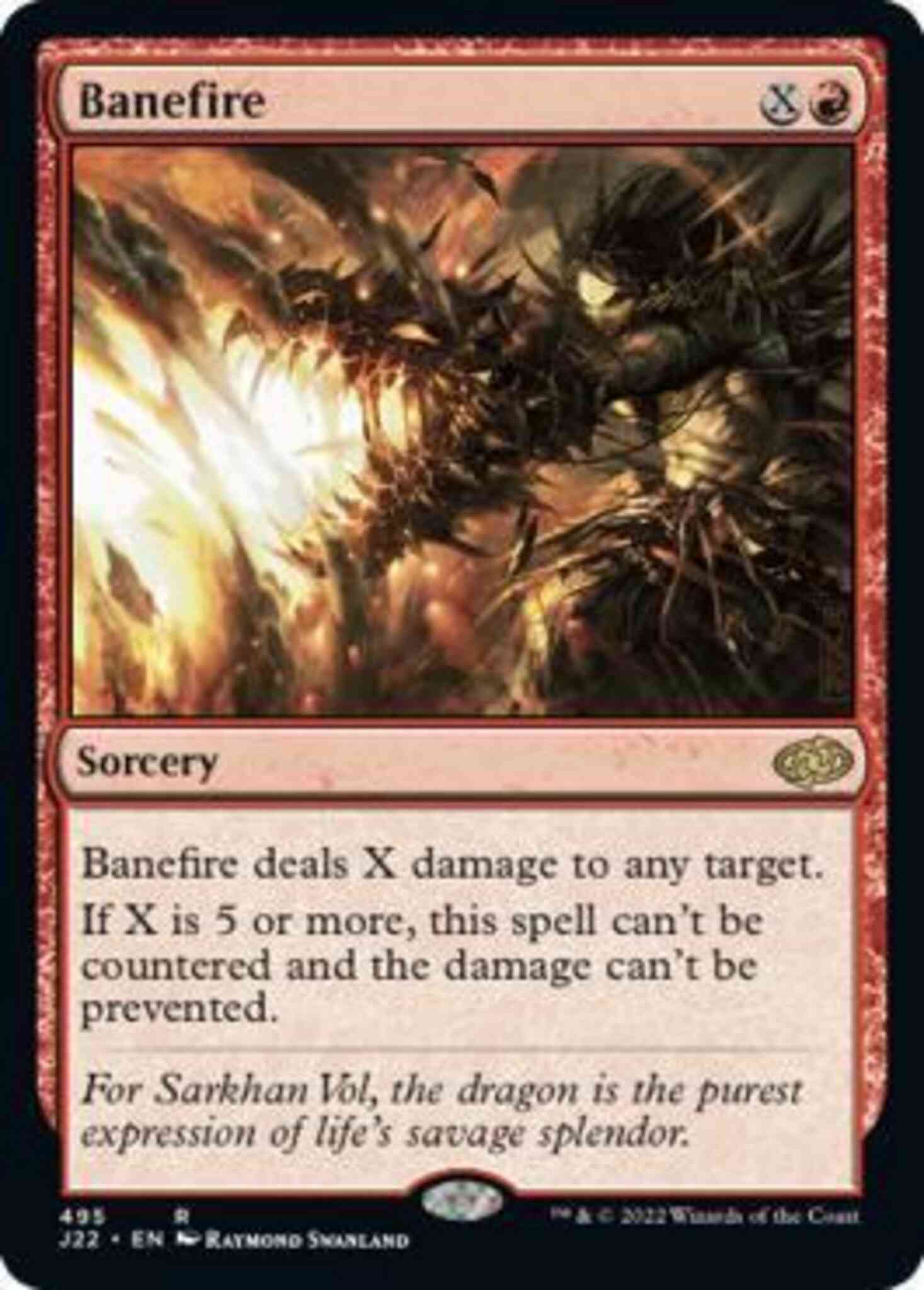 Banefire [495] [Jumpstart 2022] [Non-Foil]