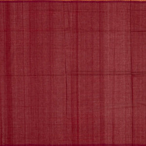 Light Green Handloom Orissa Cotton Saree With Mustard Tie & Dye Pallu