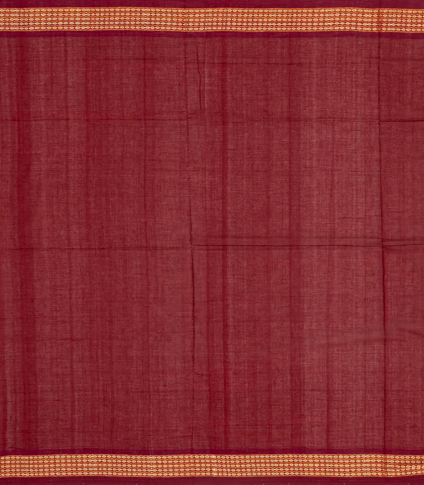 Light Green Handloom Orissa Cotton Saree With Mustard Tie & Dye Pallu