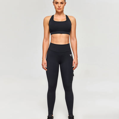 Lightweight Utility Cargo Pants - Black
