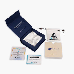 Rudraksha Silver Shiva Damru Bracelet