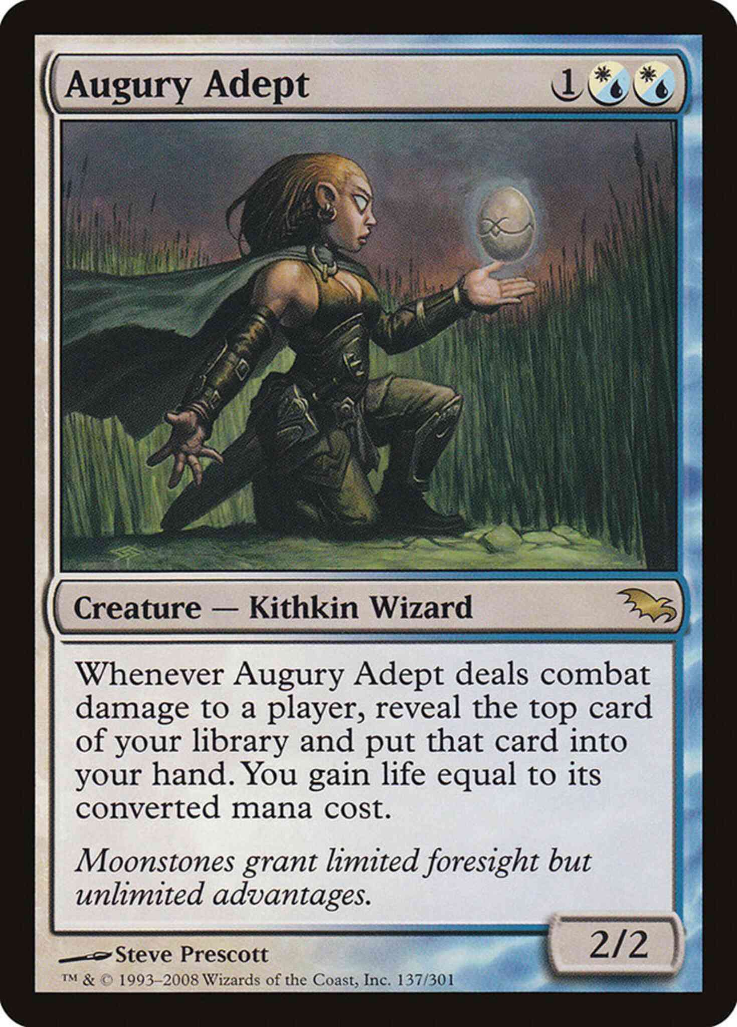 Augury Adept [137] [Shadowmoor] [Non-Foil]