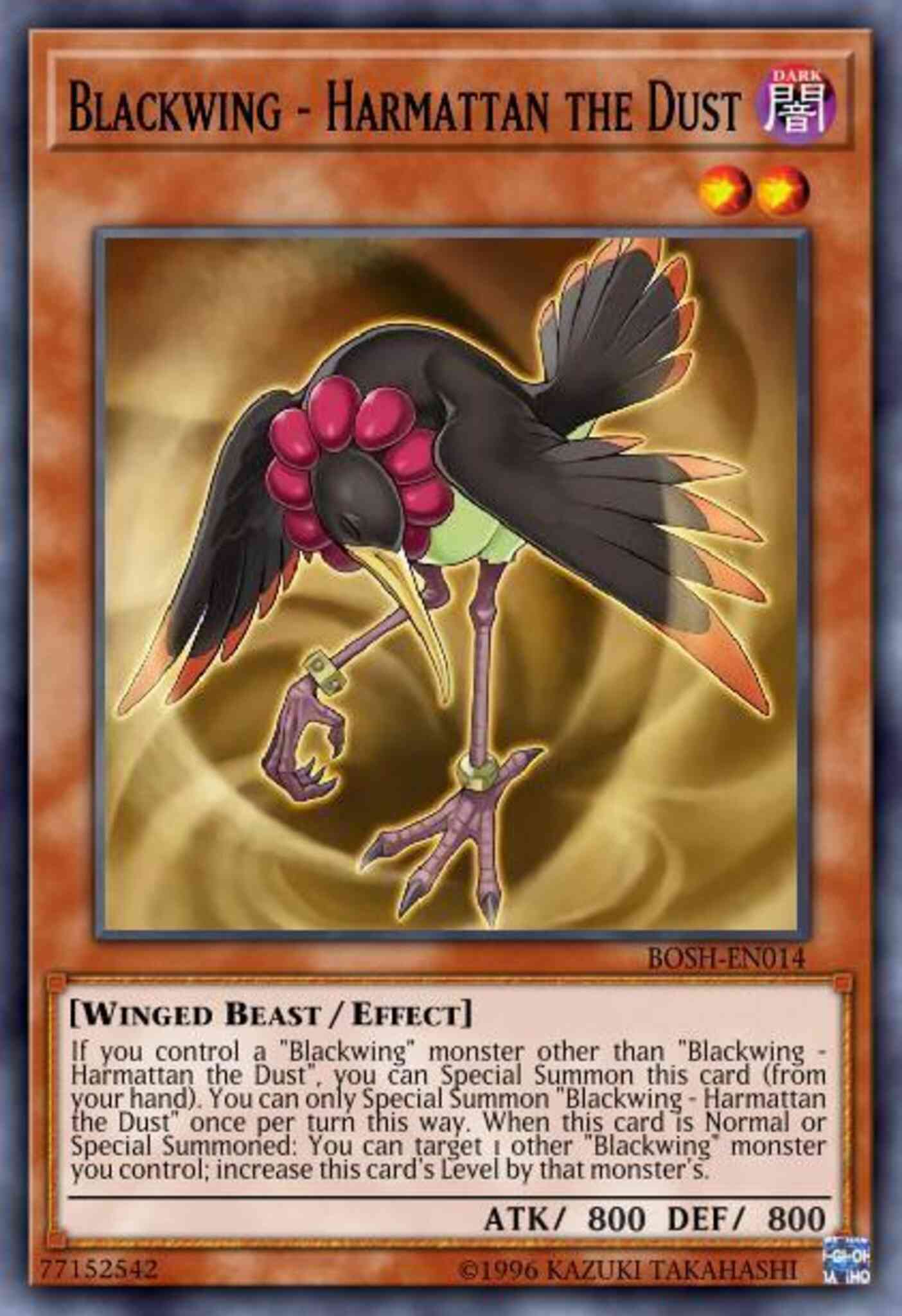 Blackwing - Harmattan the Dust - BOSH-EN014 - Common - Unlimited