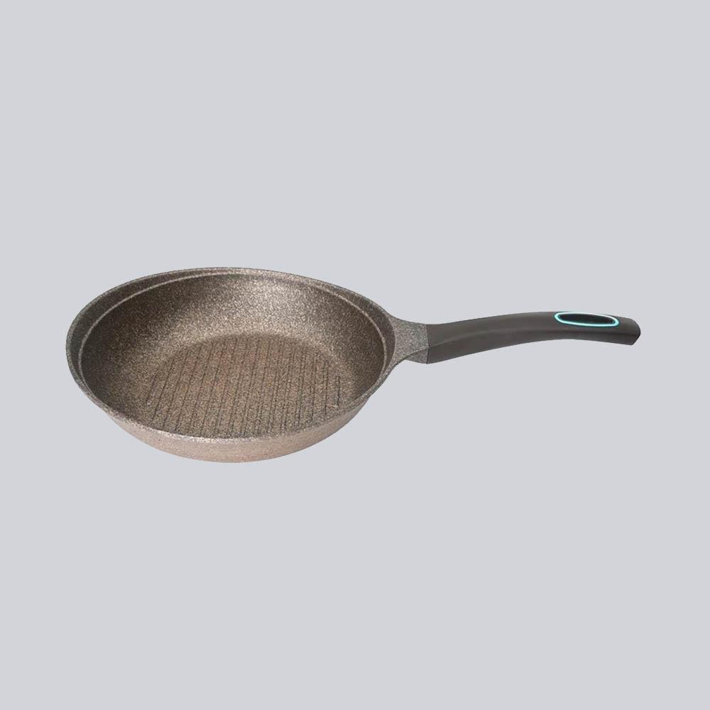 Jaisalmer Non-Stick 26 cm Grill Pan, Die-cast blacktree