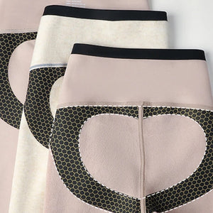 Martha Slimming Premium Fleece Leggings with Buttons