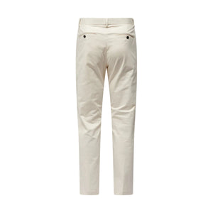 Peckham Rye Stretch Egret Cotton Trouser