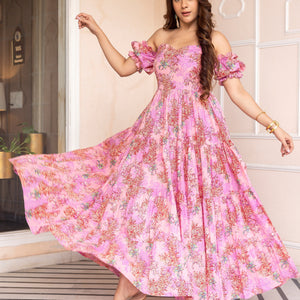 Alba Tier Cotton Dress