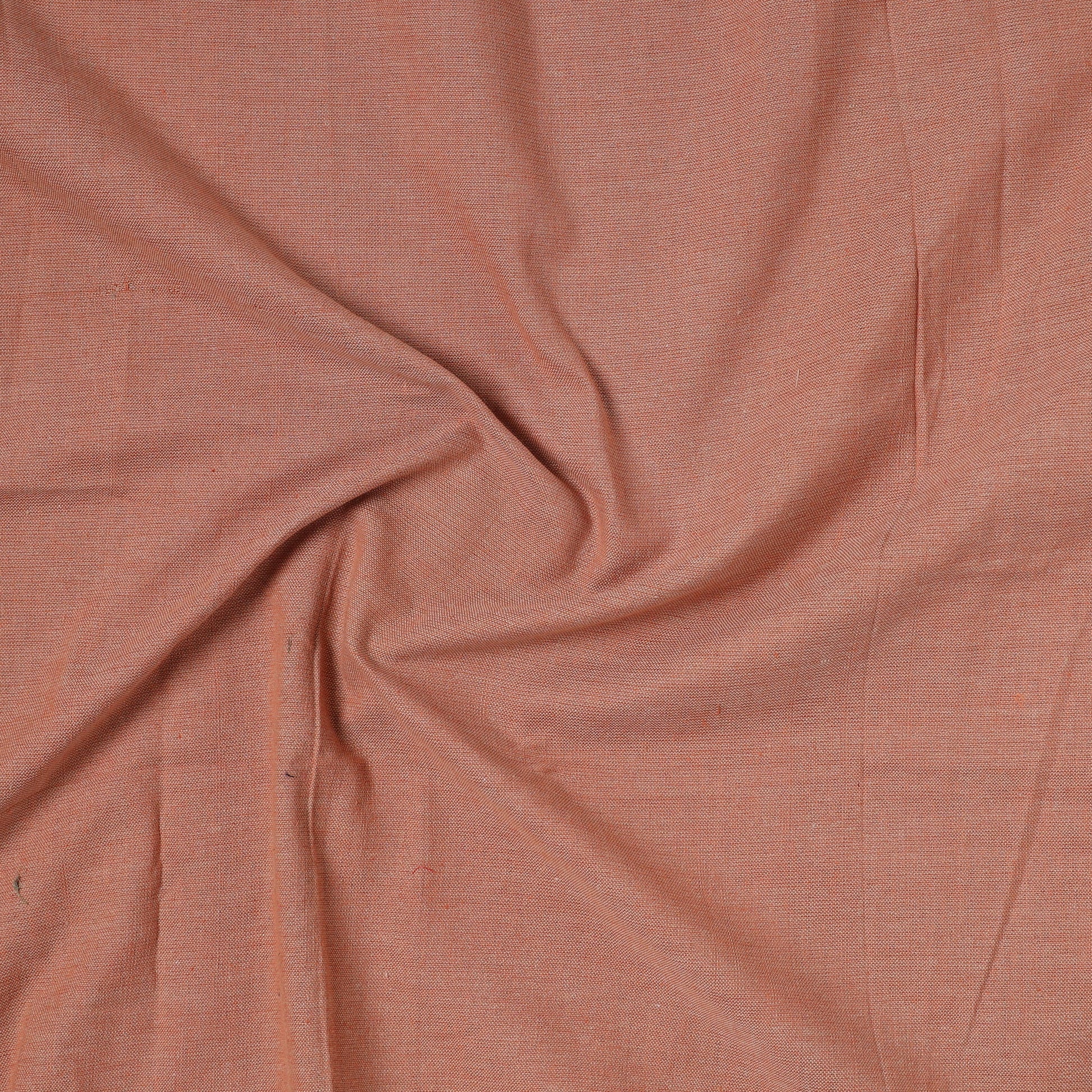 Brown - Jhiri Pure Handloom Cotton Precut Fabric (1 meter) 60
