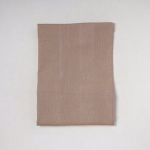 Brown - Jhiri Pure Handloom Cotton Precut Fabric (1 meter) 68