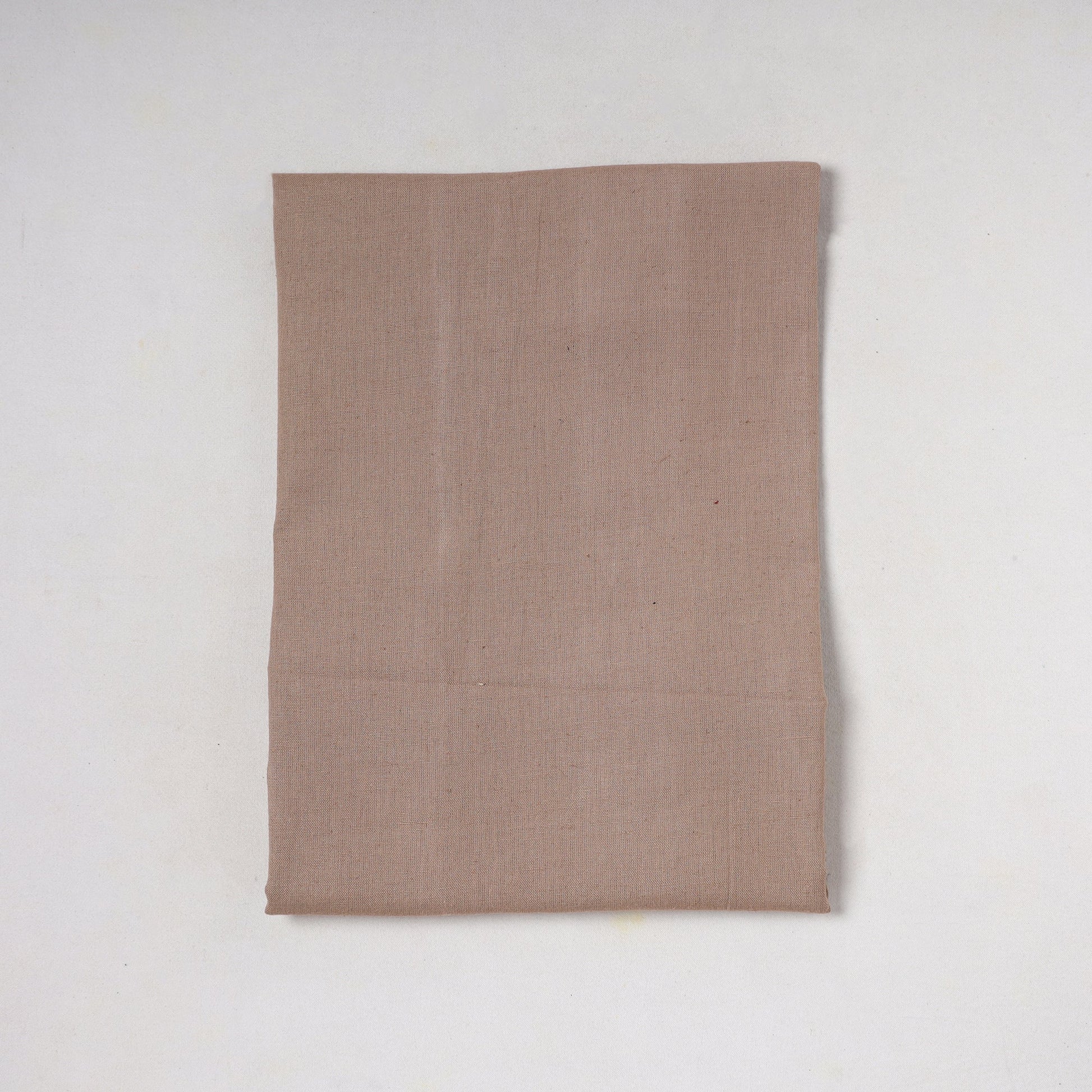 Brown - Jhiri Pure Handloom Cotton Precut Fabric (1 meter) 68