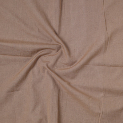 Brown - Jhiri Pure Handloom Cotton Precut Fabric (1 meter) 68