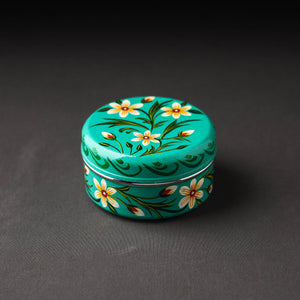 Banaras Handpainted Stainless Steel Multi Utility Container