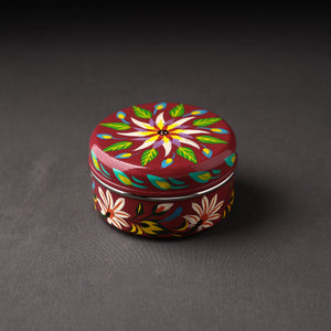 Banaras Handpainted Stainless Steel Multi Utility Container