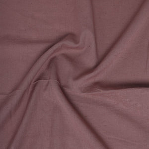 Brown - Prewashed Plain Dyed Flex Cotton Precut Fabric (1 meter) 10