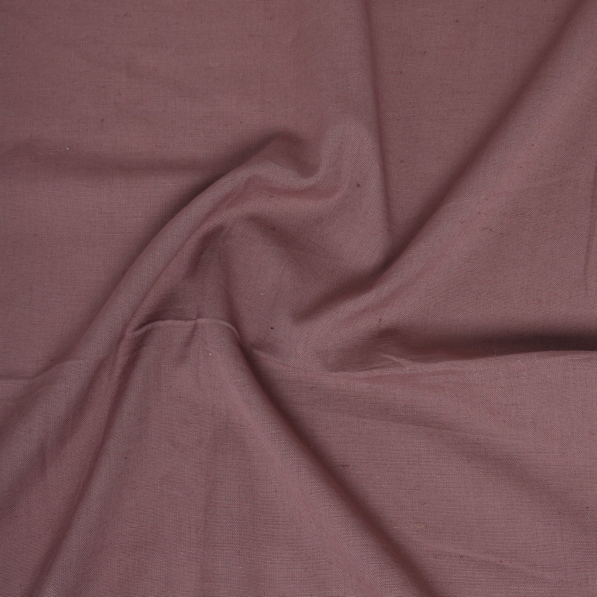 Brown - Prewashed Plain Dyed Flex Cotton Precut Fabric (1 meter) 10
