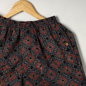 Ajrakh Block Printed Cotton Unisex Boxer/Shorts