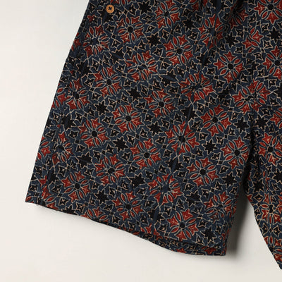 Ajrakh Block Printed Cotton Unisex Boxer/Shorts