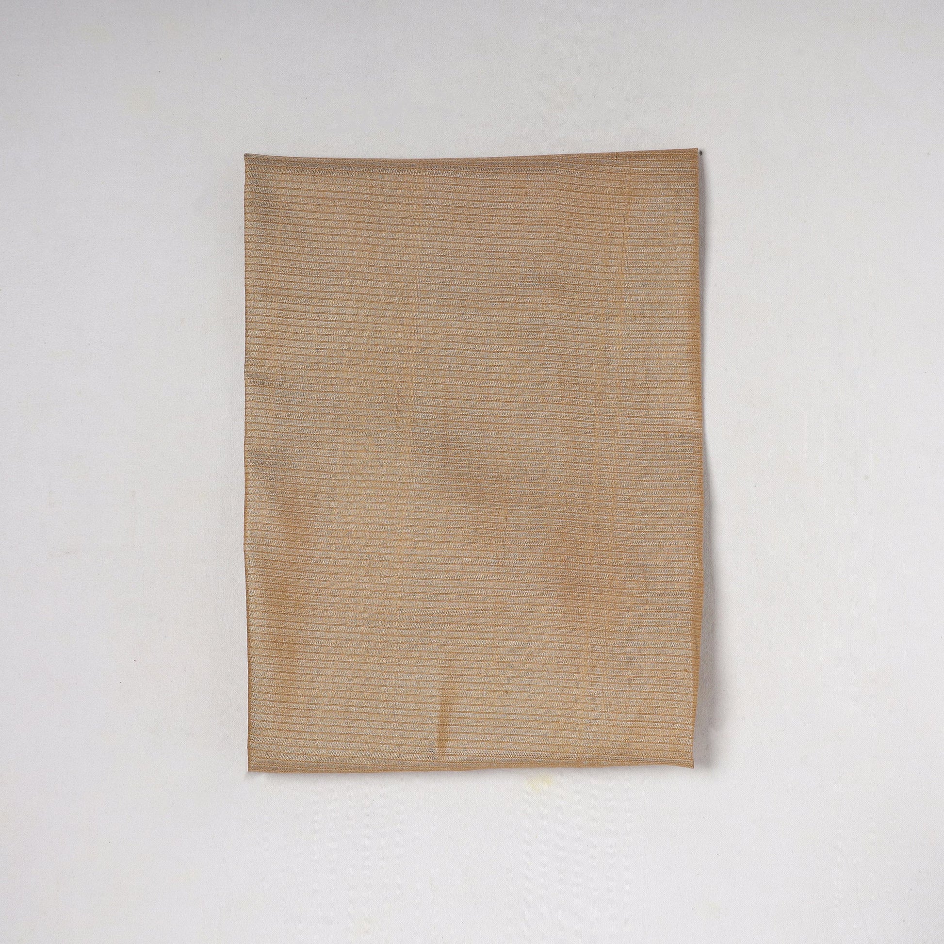 Brown - Mangalagiri Handloom Cotton Precut Fabric (0.7 meter) 66