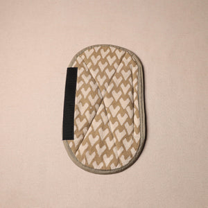 Brown - Handmade Cotton Fridge Handle Cover 01