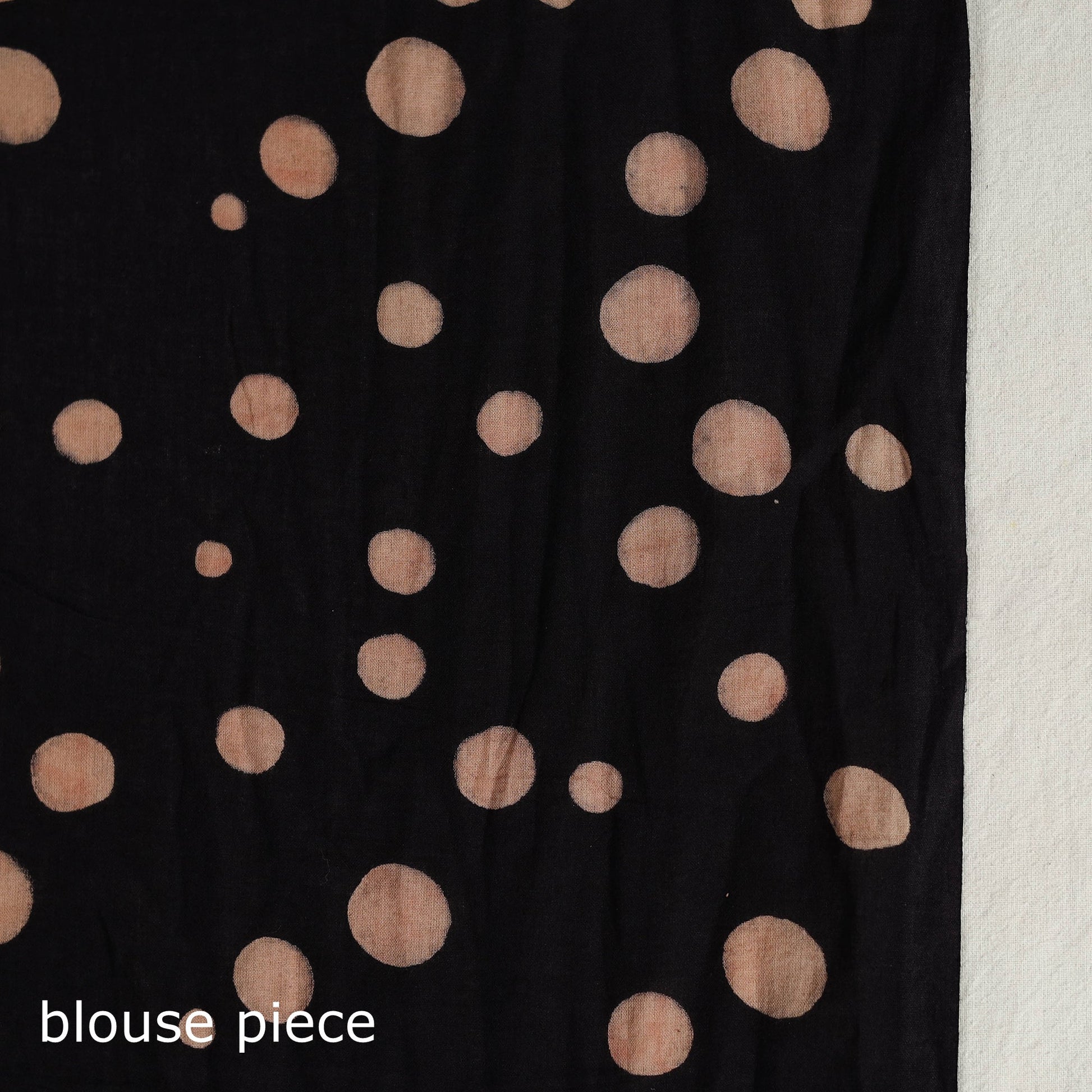 Black - Mul Cotton Block Print Ajrakh Saree 10