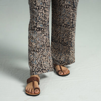 Black - Pedana Kalamkari Block Printed Cotton Co-Ord Set