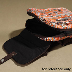 Beige - Upcycled Weave Handcrafted Mini Backpack