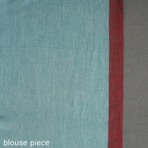 Blue - Begampuri Handloom Cotton Saree
