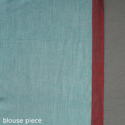 Blue - Begampuri Handloom Cotton Saree