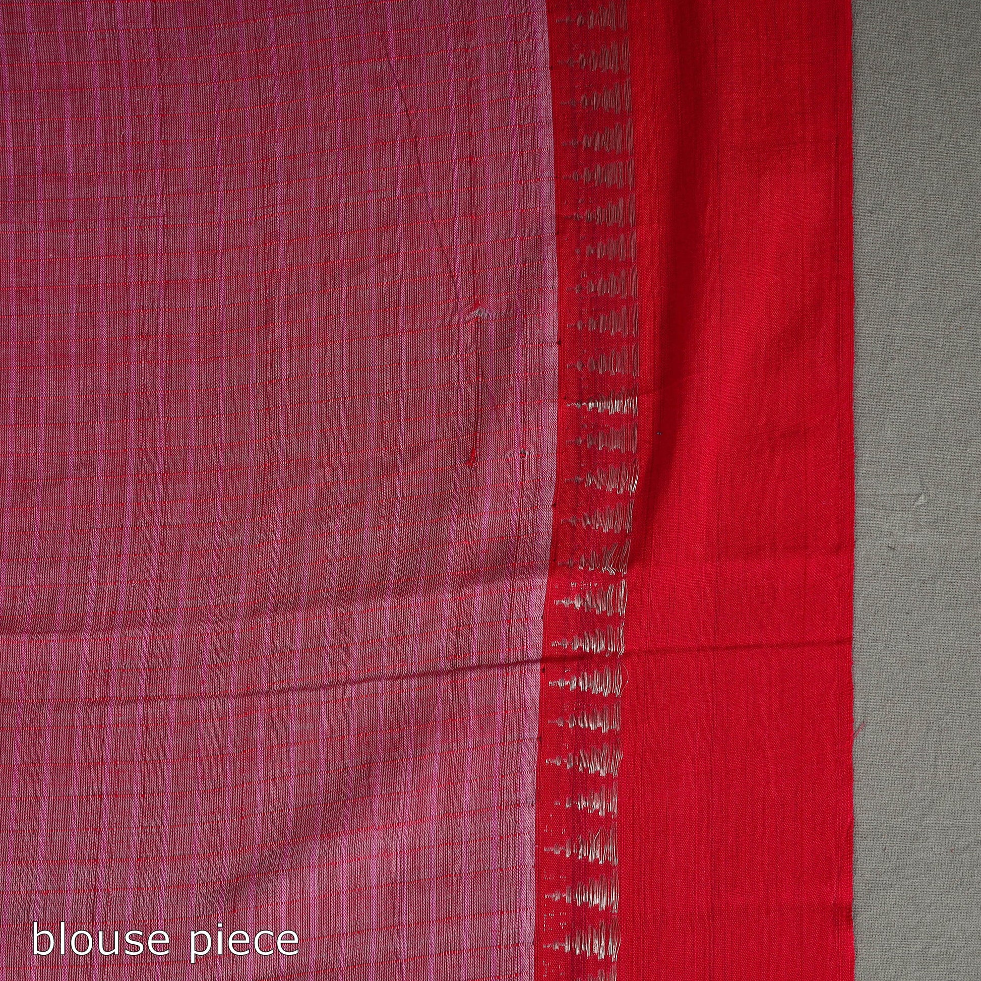 Narayanpet Zari Temple Dobby Cotton Handloom Saree 24