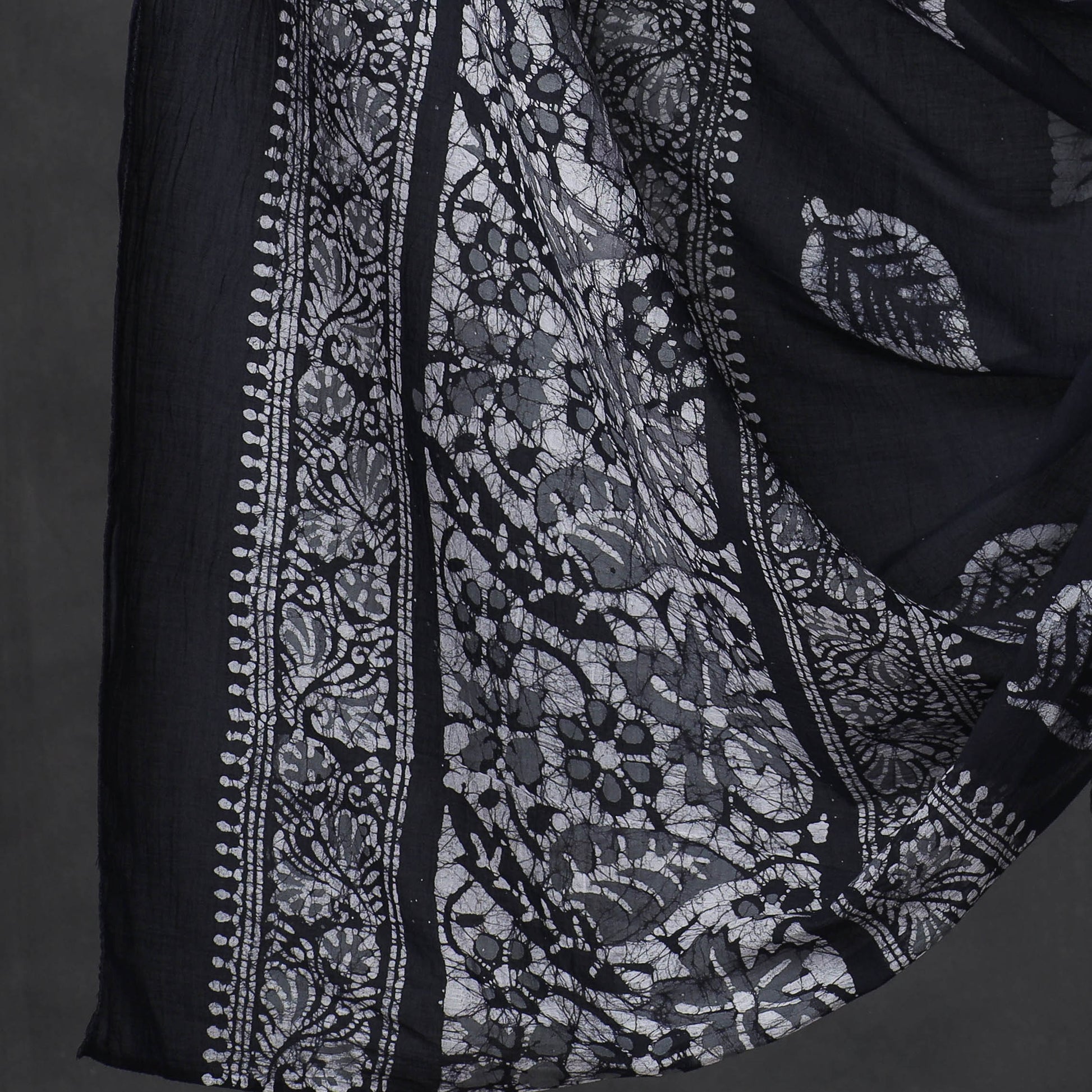 3pc Kutch Batik Printing Cotton Suit Material Set