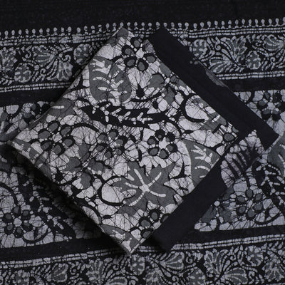 3pc Kutch Batik Printing Cotton Suit Material Set