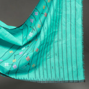 Green - Traditional Moirangphee Manipuri Pure Handloom Cotton Saree