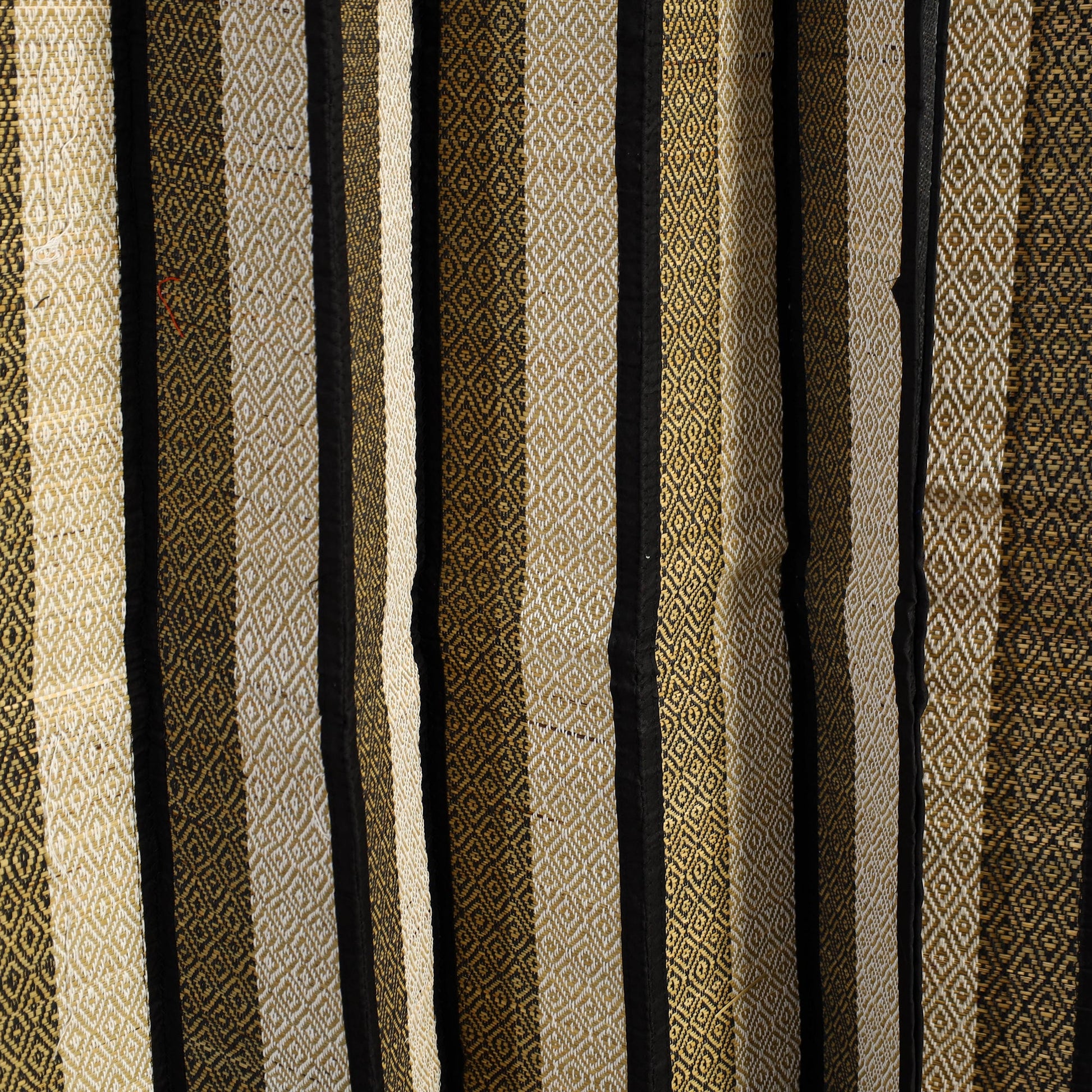 Brown - Madur Grass Door Curtain of Midnapore (7 x 4 feet) 01