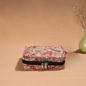 Handmade 4 Pockets Cotton Jewellery Bag 02