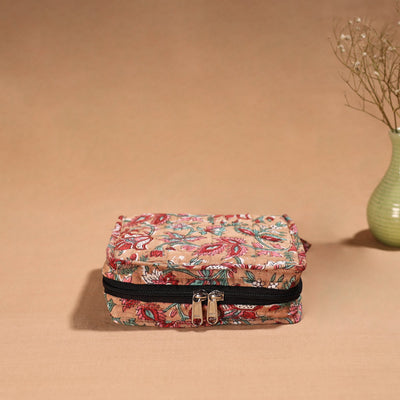 Handmade 4 Pockets Cotton Jewellery Bag 02