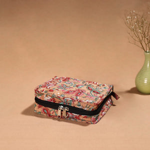 Handmade 4 Pockets Cotton Jewellery Bag 02