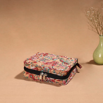 Handmade 4 Pockets Cotton Jewellery Bag 02