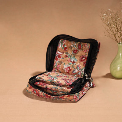 Handmade 4 Pockets Cotton Jewellery Bag 02