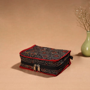 Handmade 4 Pockets Cotton Jewellery Bag 03