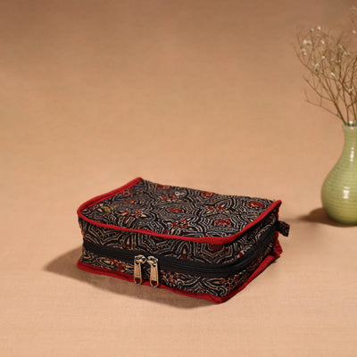 Handmade 4 Pockets Cotton Jewellery Bag 03