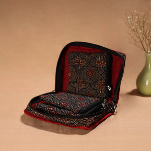 Handmade 4 Pockets Cotton Jewellery Bag 03