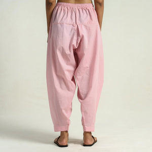 Baby Pink - Plain Cotton Women Salwar 02