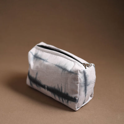 Beige - Handmade Cotton Toiletry Pouch 29