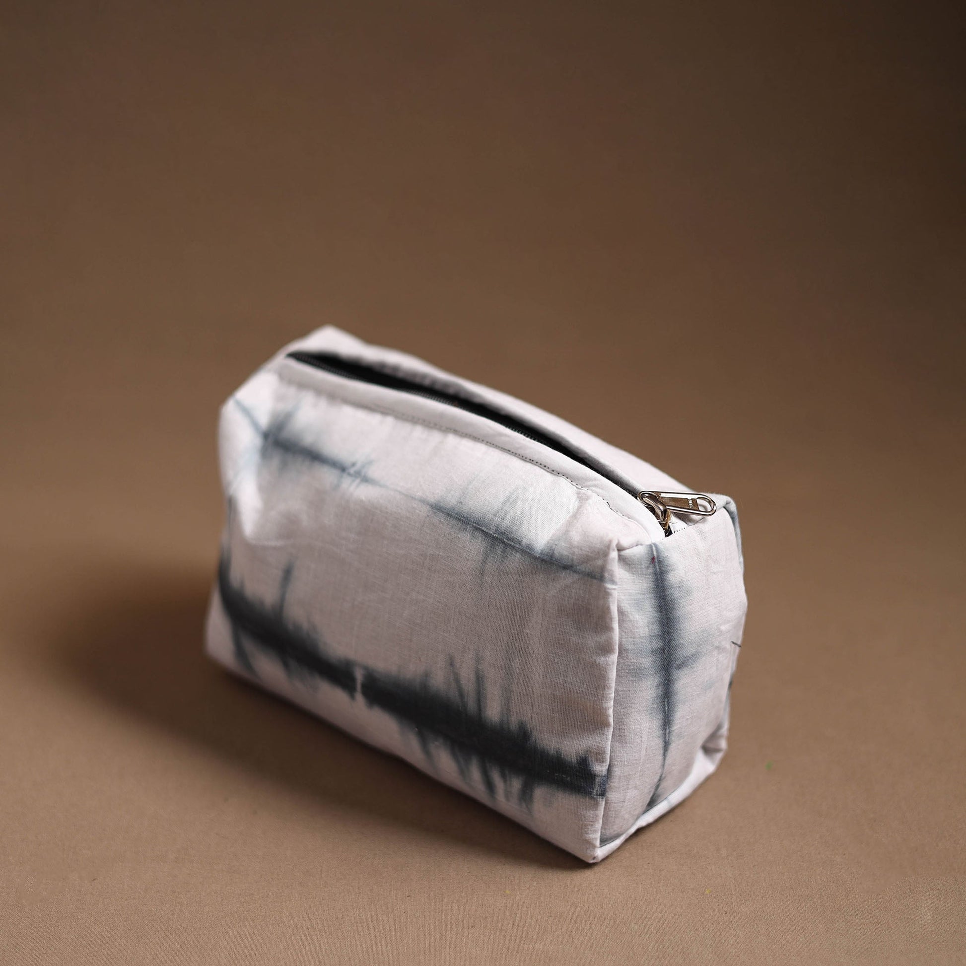 Beige - Handmade Cotton Toiletry Pouch 29