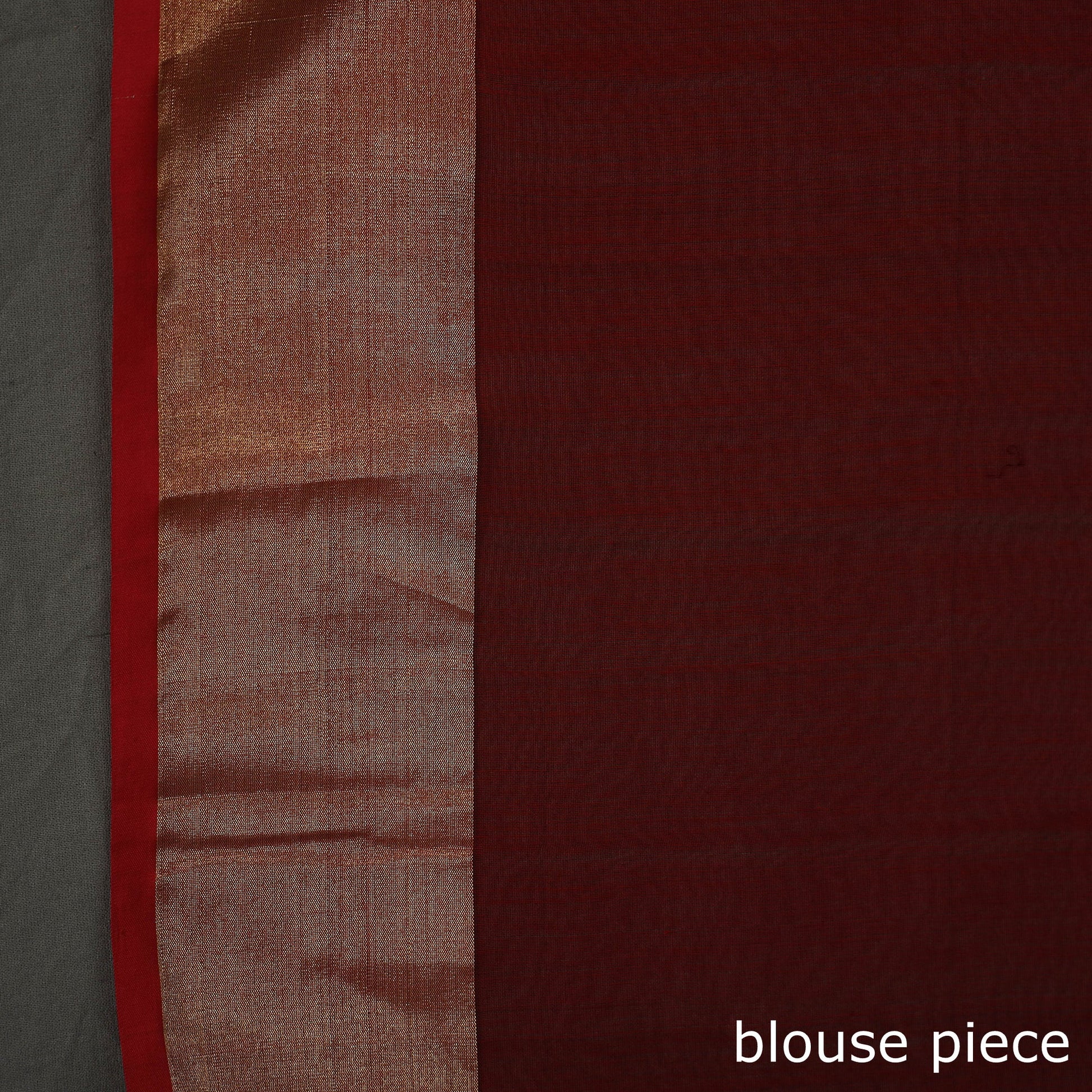Black - Traditional Handloom Triangle Buti Maheshwari Silk Saree
