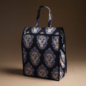 Black - Handcrafted Cotton Shopping Bag 10