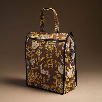 Brown - Handcrafted Cotton Shopping Bag 18