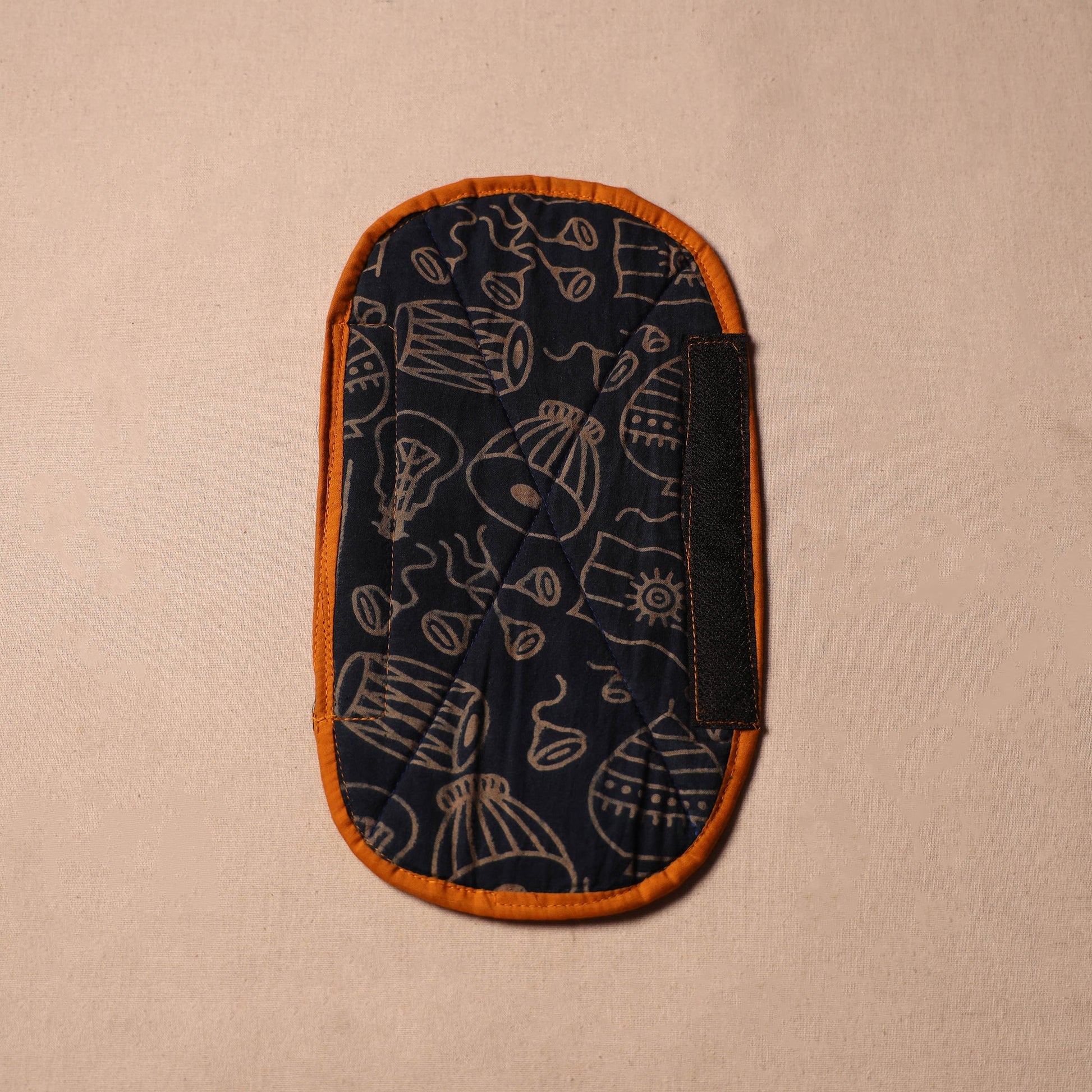 Black - Handmade Cotton Fridge Handle Cover 51
